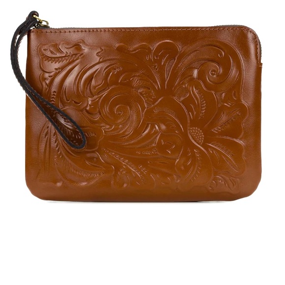 Patricia Nash Cassini Tooled Wristlet